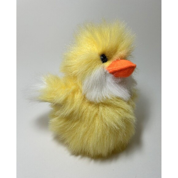 RUSS Berrie Chick Waddles Plush Stuffed Animal 11 in Yellow Fluffy Duckling Duck - Picture 2 of 12